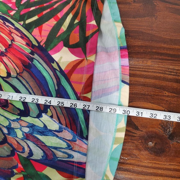 Adidas Parrot Tank Top S Rare! Colorful Racerback Spell Out Tropical - Picture 8 of 11